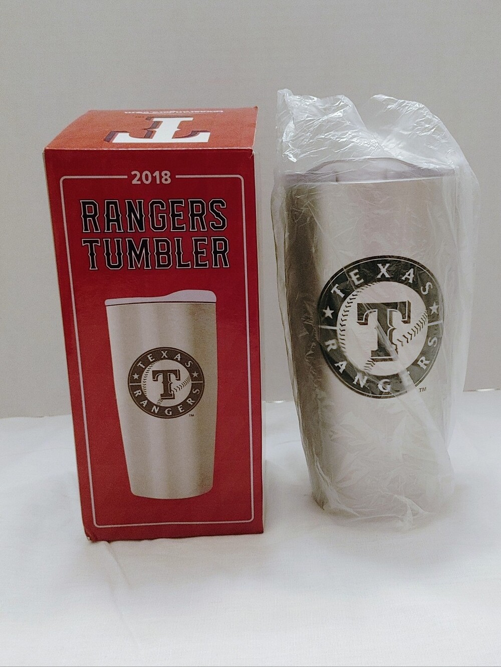 Stainless Steel Silver Tumbler - Official Rangers Tumbler